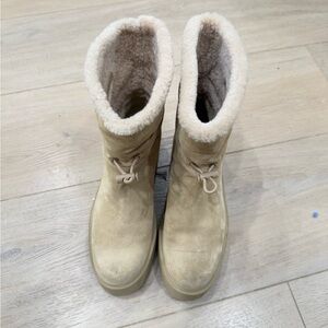 Vince shearling boots